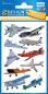 Preview: 3D effect sticker airplanes